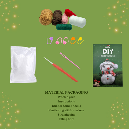 Snowman Crochet Kit